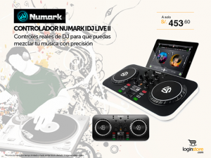 Controles de DJ a sólo S/. 453.60