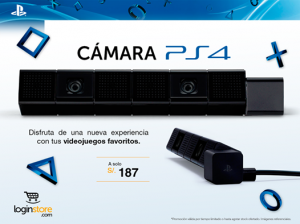 Cámara PS4 a sólo S/.187