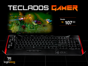 Teclados Gamer desde S/.107.50