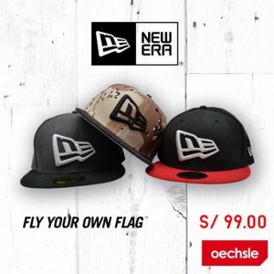 Gorras New Era a sólo S/.99
