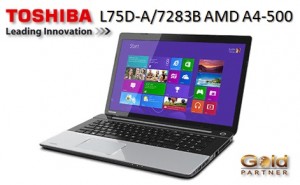 TOSHIBA L75D-A/7283B AMD A4-500 a S/. 1,483