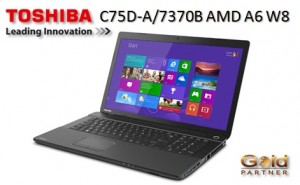 TOSHIBA C75D-A/7370B AMD A6 W8 a S/. 1,733