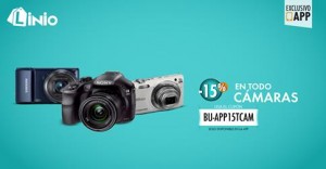 15% de descuento en cámaras