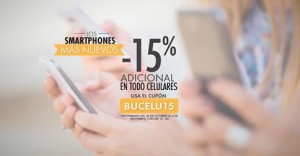 Un 15% de descuento en celulares