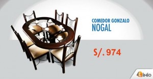 Comedor Gonzalo Nogal a sólo S/.974