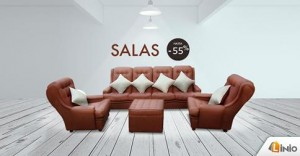 Salas con hasta 55% de descuento en Linio