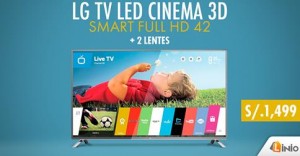 Smart Full HD 42» a sólo S/.1499