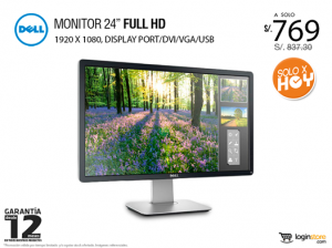 Monitor HD a sólo S/. 769.00
