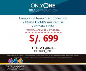 Terno a sólo S/. 699.00