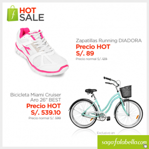 Zapatillas a sólo S/. 89.00