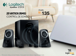 Parlantes a sólo S/. 135.00