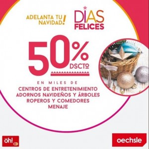 Un 50% de descuento en artículos de Navidad