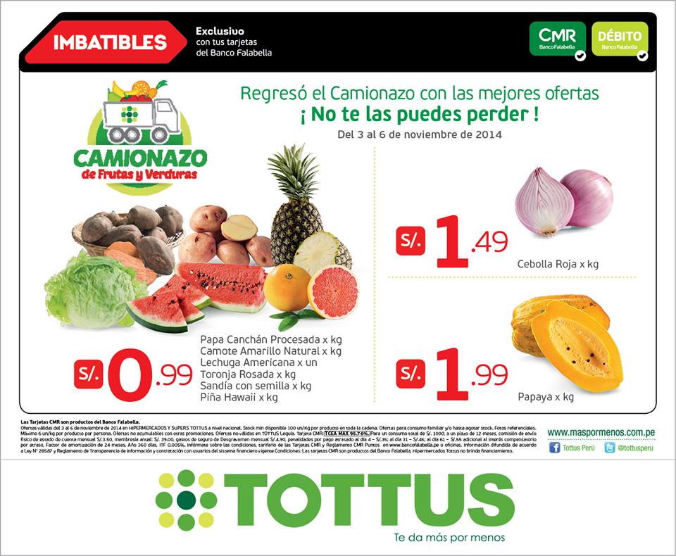 Víveres desde S/. 0.99