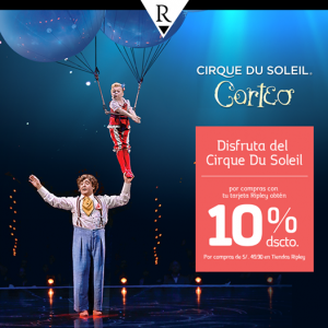 10% de descuento en entradas para Cirque Du Soleil