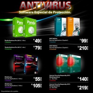 Antivirus desde S/. 49.00