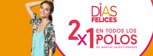 2×1 en polos