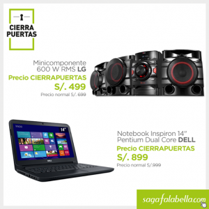 Notebook.Inspiron a sólo S/. 899.00