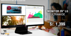 Monitor LG a sólo S/. 1399.00