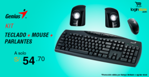 Kit Genius a sólo S/. 54.70