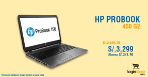 Laptop Hp a sólo S/. 3299.00