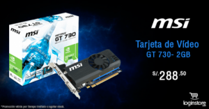 Tarjeta de vídeo a sólo S/. 288.50