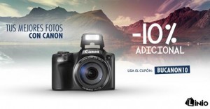 Un 10% de descuento en cámaras Canon