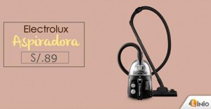 Aspiradora a sólo S/. 89.00