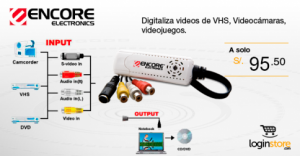 Grabadora Usb a sólo S/. 95.50