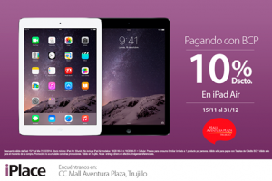 iPad Air con un 10% de descuento