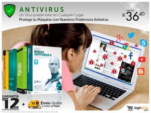 Antivirus desde S/. 36.40
