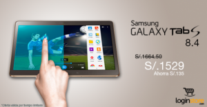 Samsung Galaxy Tab S a sólo S/. 1529.00