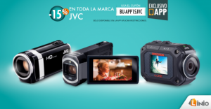 15% de descuento en productos JVC