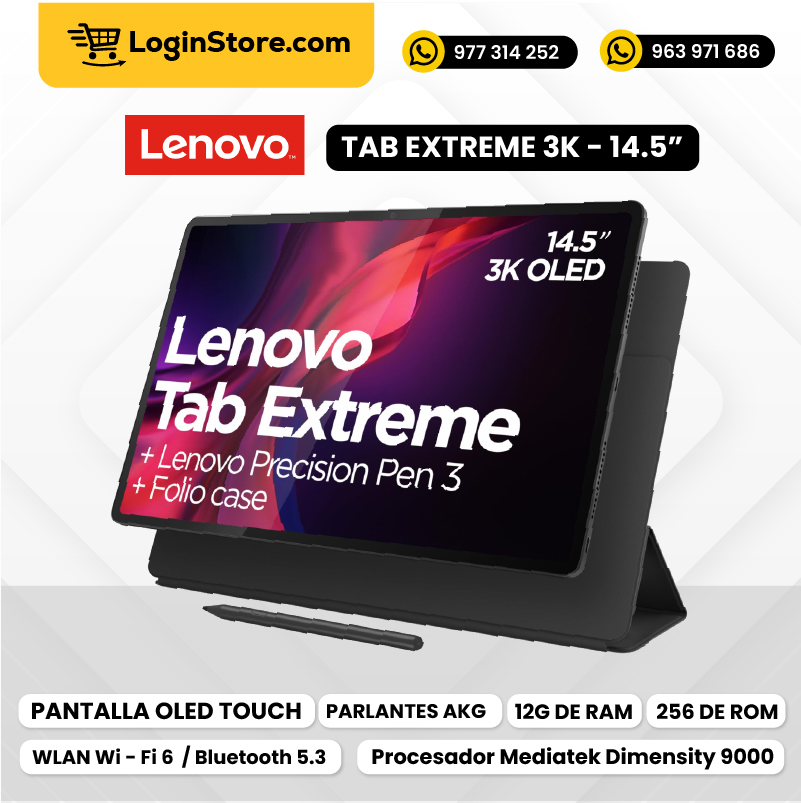 Tablet Lenovo Tab Extreme 14.5″ 3K