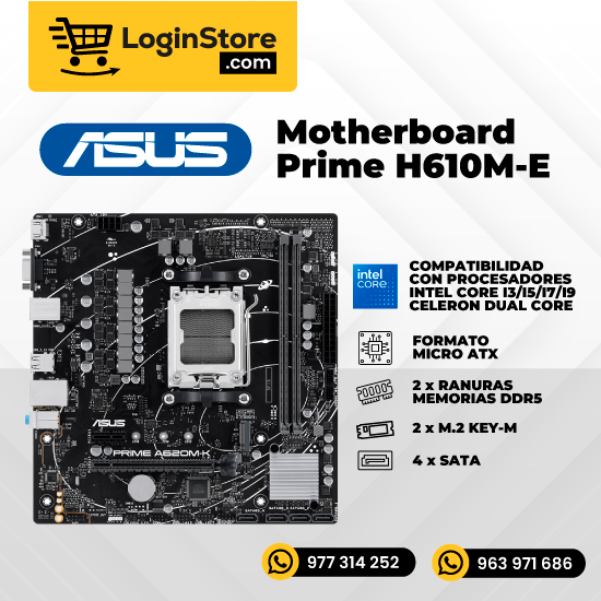Motherboard Asus Prime H610M-E