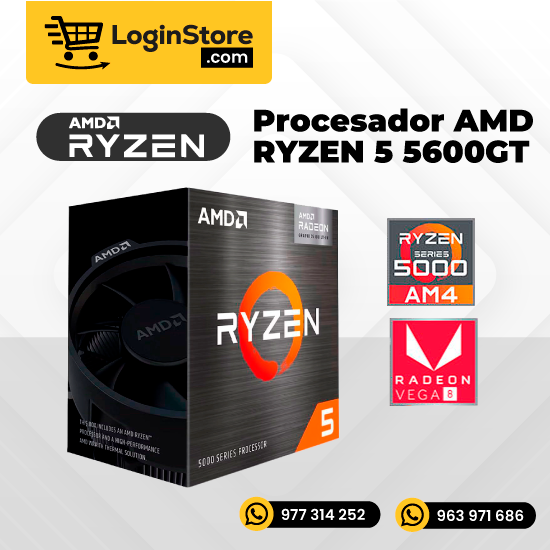 Procesador Amd Ryzen 5 5600Gt