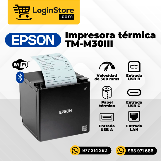 Impresora Termica Epson Tm-M30Iii